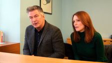 Alice with John (Alec Baldwin): "Something about the situation he just can't deal with."
